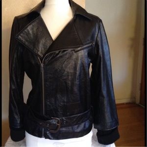 Alice + Olivia Leather Jacket
